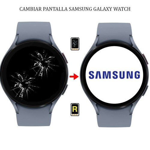 Cambiar Cristal de Pantalla Samsung Galaxy Watch ACTIVE SM-R500