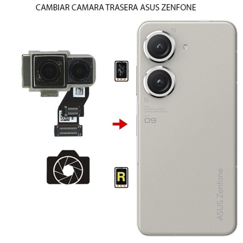 Cambiar Cámara Trasera Asus Zenfone 9