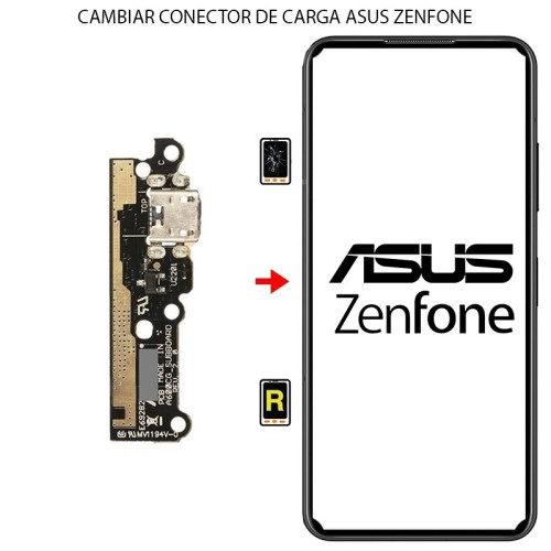 Cambiar Conector de Carga Asus Zenfone Max M2