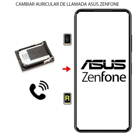 Cambiar Auricular de Llamada Asus Zenfone Max M1