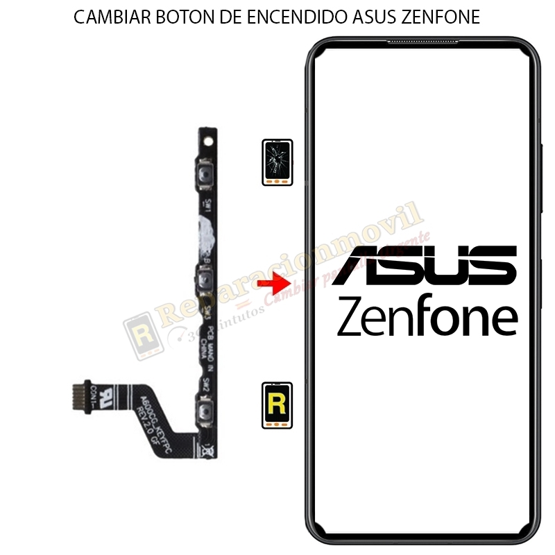 Cambiar Botón de Encendido Asus Zenfone Live L1