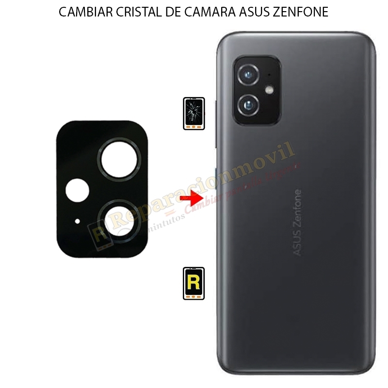 Cambiar Cristal Cámara Trasera Asus Zenfone 8