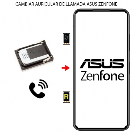 Cambiar Auricular de Llamada Asus Zenfone 5Z