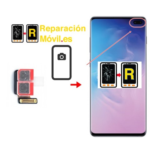 Cambiar Cámara delante Samsung Galaxy S10 Plus SM-G975