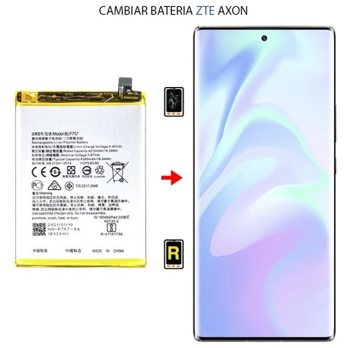 Cambiar Batería ZTE Axon 10 Pro
