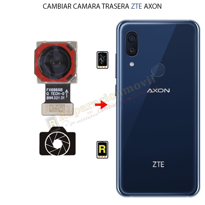 Cambiar Cámara Trasera ZTE Axon 10 Pro