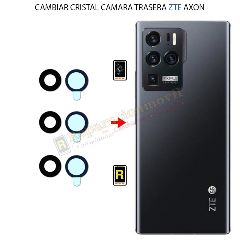 Cambiar Cristal Cámara Trasera ZTE Axon 30 Ultra