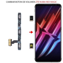 Cambiar Botón de Volumen ZTE Nubia Red Magic 5G