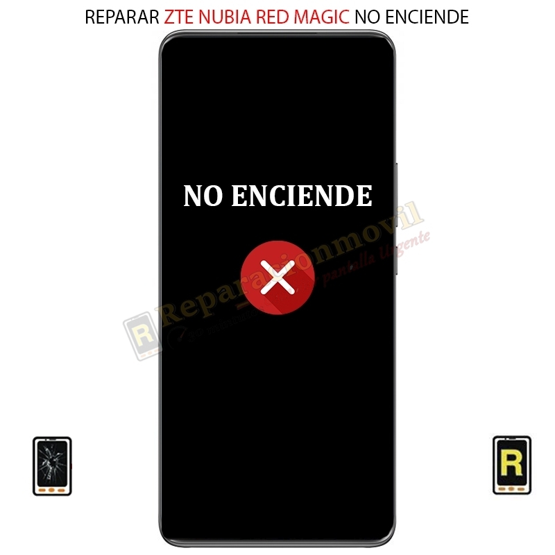 Reparar ZTE Nubia Red Magic 5G No Enciende