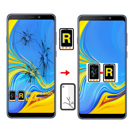 Cambiar Cristal Samsung A9 2018