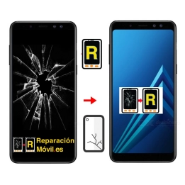 Cambiar Pantalla Samsung A8 2018