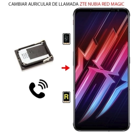 Cambiar Auricular de Llamada ZTE Nubia Red Magic 6 Pro