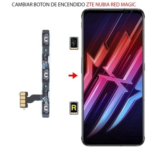 Cambiar Botón de Encendido ZTE Nubia Red Magic 6 Pro
