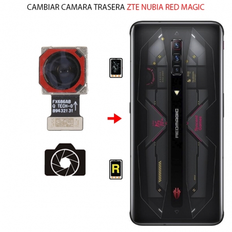Cambiar Cámara Trasera ZTE Nubia Red Magic 6S Pro