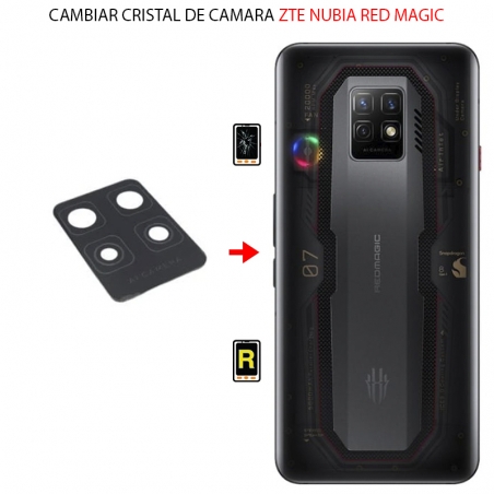 Cambiar Cristal Cámara Trasera ZTE Nubia Red Magic 7 Pro