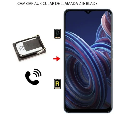 Cambiar Auricular de Llamada ZTE Blade A31 Plus