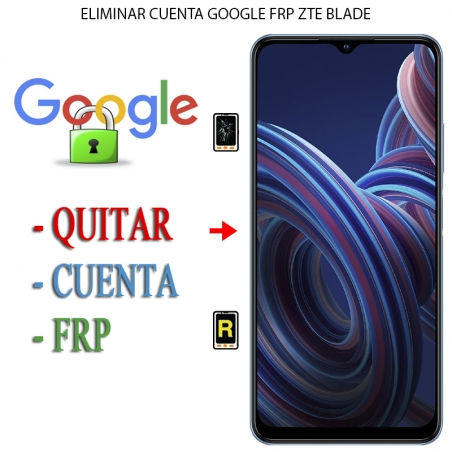 Eliminar Contraseña y Cuenta Google ZTE Blade A51