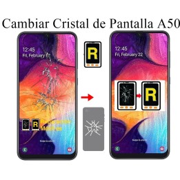 Cambiar Cristal Samsung Galaxy A50