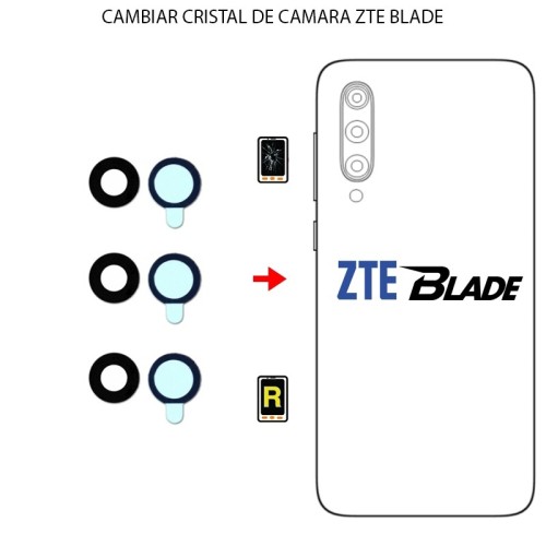 Cambiar Cristal Cámara Trasera ZTE Blade V30 Vita