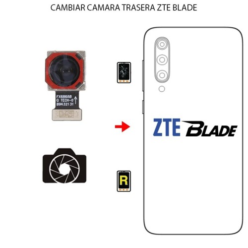 Cambiar Cámara Trasera ZTE Blade V30 Vita