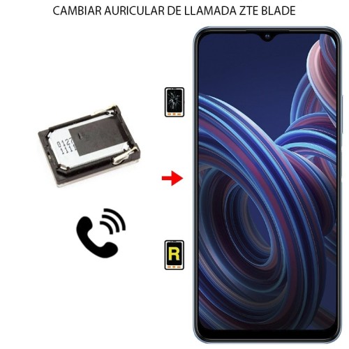 Cambiar Auricular de Llamada ZTE Blade V30 Vita