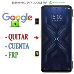 Eliminar Contraseña y Cuenta Google Black Shark 4 Pro