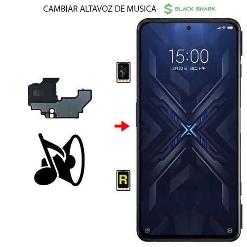 Cambiar Altavoz de Música Black Shark 4