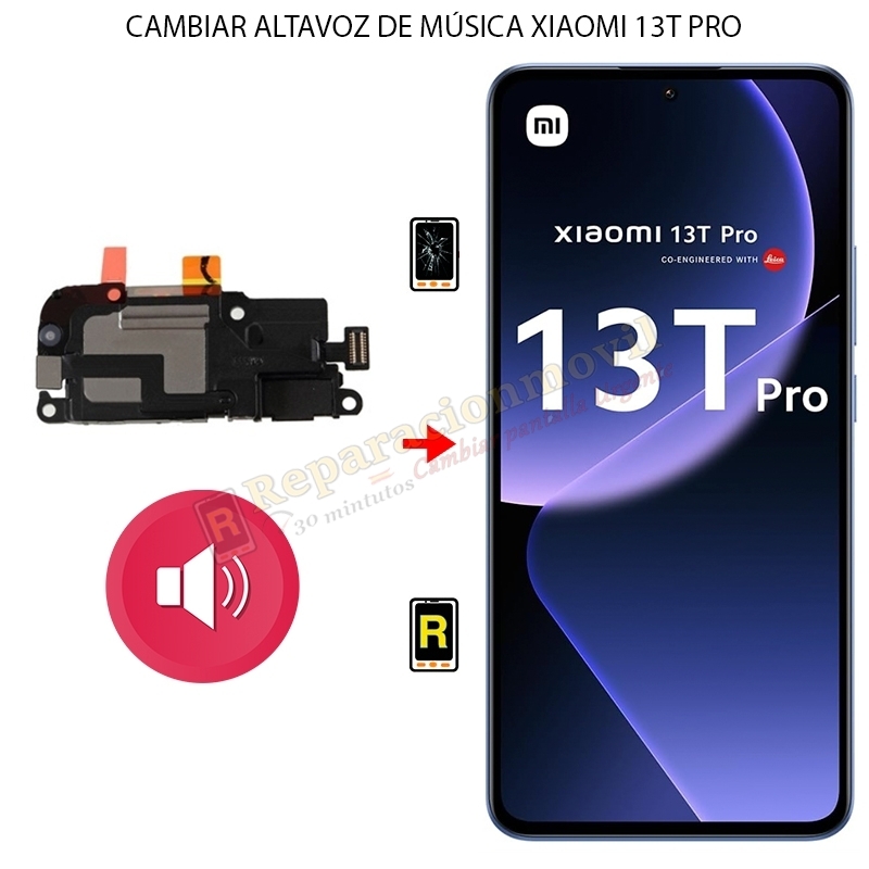 Cambiar Altavoz de Música Xiaomi 13T Pro