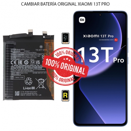 Cambiar Batería Xiaomi 13T Pro Original