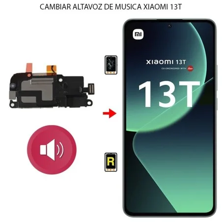 Cambiar Altavoz de Música Xiaomi 13T
