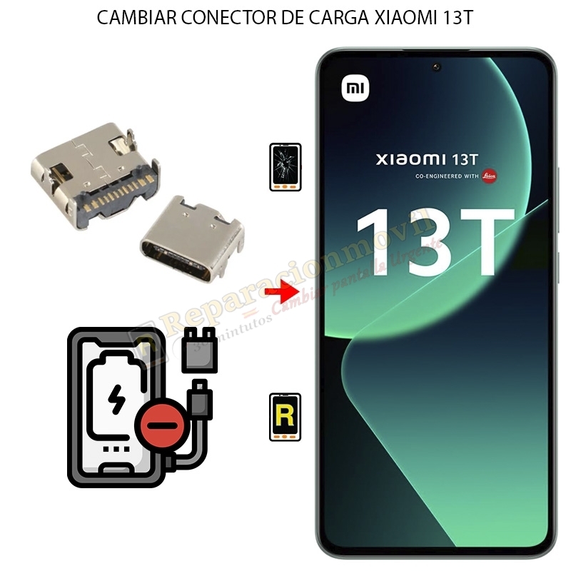 Cambiar Conector de Carga Xiaomi 13T