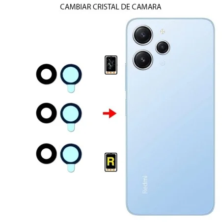 Cambiar Cristal Cámara Trasera Xiaomi Redmi 12