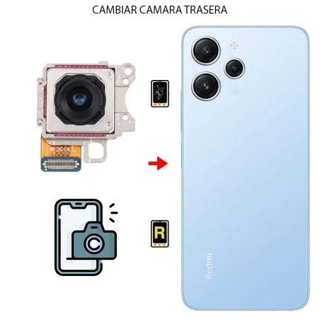 Cambiar Cámara Trasera Xiaomi Redmi 12