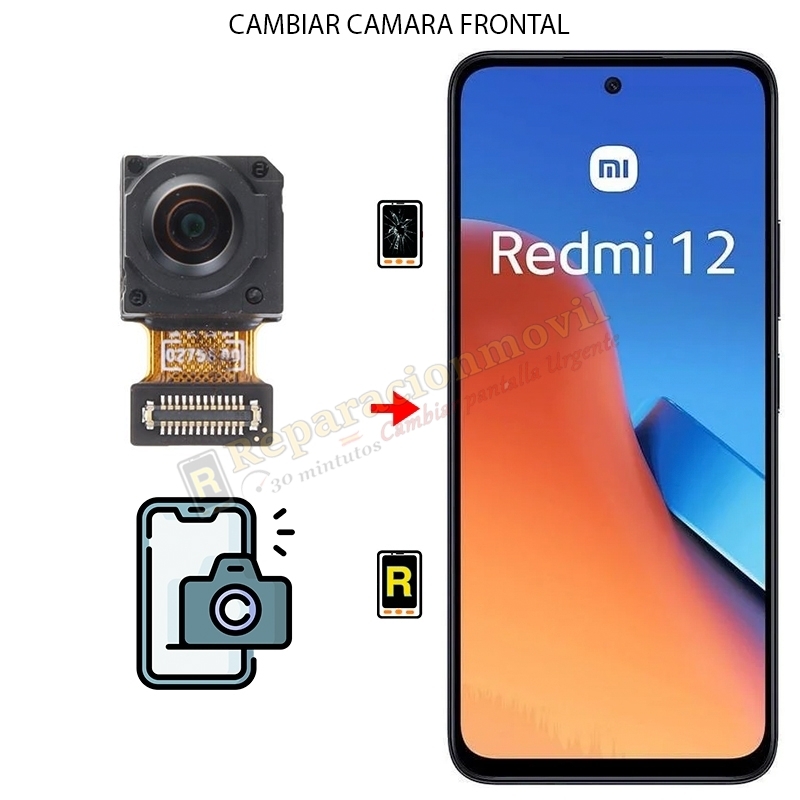 Cambiar Cámara Frontal Xiaomi Redmi 12