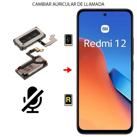 Cambiar Auricular de Llamada Xiaomi Redmi 12