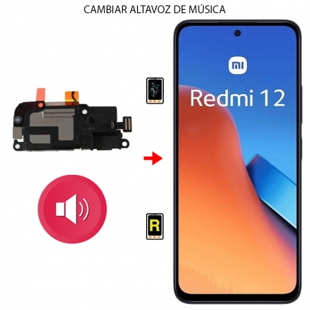 Cambiar Altavoz de Música Xiaomi Redmi 12
