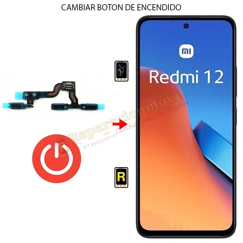 Cambiar Botón de Encendido Xiaomi Redmi 12