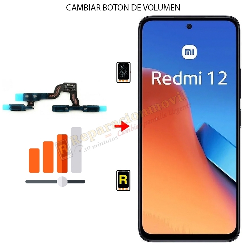 Cambiar Botón de Volumen Xiaomi Redmi 12