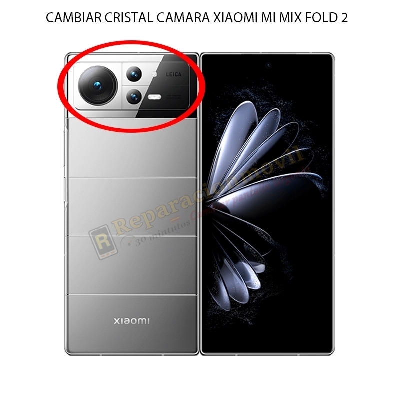 Cambiar Cristal Cámara Trasera Xiaomi Mi Mix Fold 2
