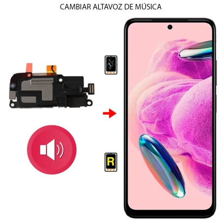 Cambiar Altavoz de Música Xiaomi Redmi Note 12S