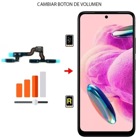 Cambiar Botón de Volumen Xiaomi Redmi Note 12S