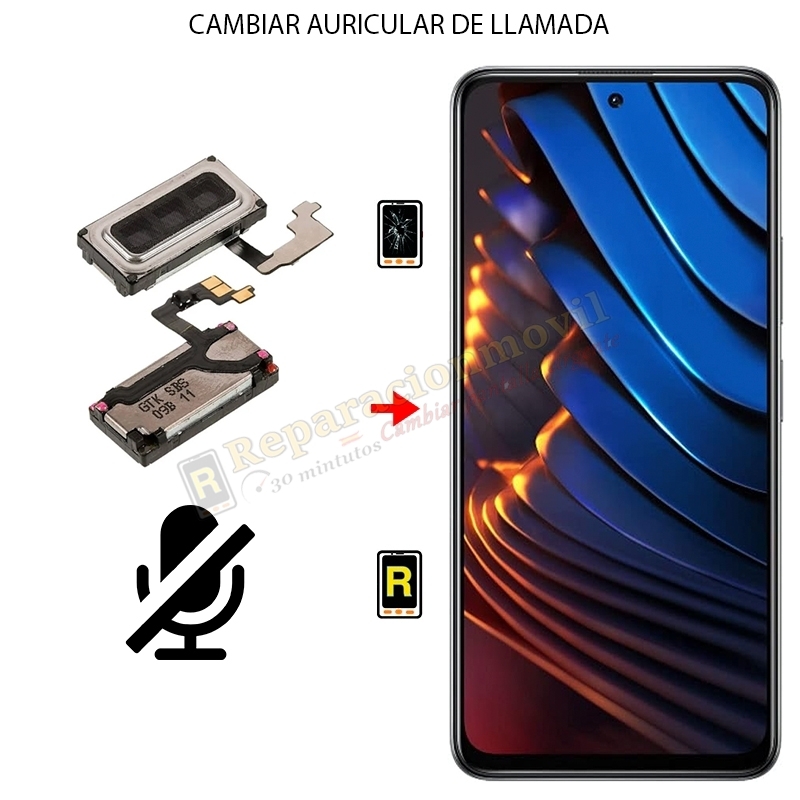 Cambiar Auricular de Llamada Xiaomi Poco X3 GT
