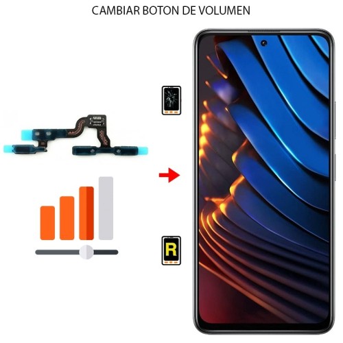 Cambiar Botón de Volumen Xiaomi Poco X3 GT