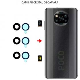 Cambiar Cristal Cámara Trasera Xiaomi Poco X3 NFC