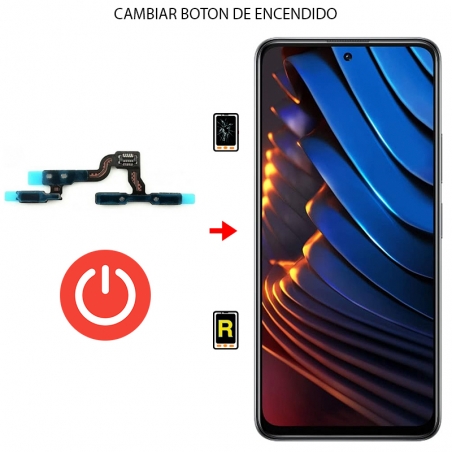 Cambiar Botón de Encendido Con Huella Xiaomi Poco X3 NFC