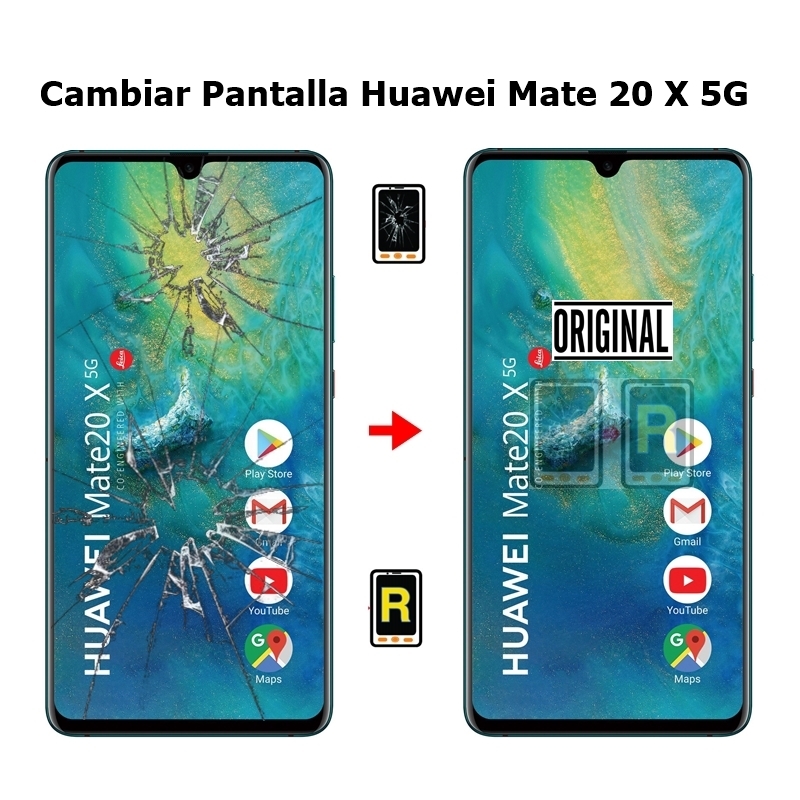 Cambiar Pantalla Huawei Mate 20 X 5g