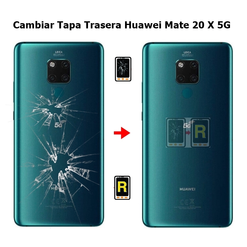 Cambiar Tapa Huawei Mate 20 X 5G