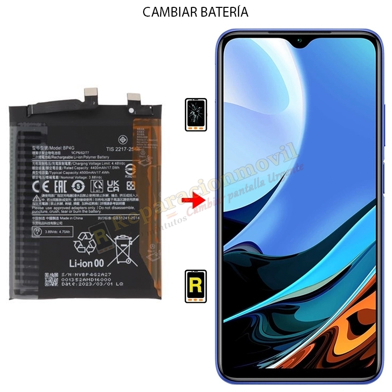 Cambiar Batería Xiaomi Redmi Note 12 5G