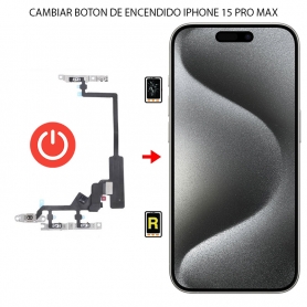 Cambiar Botón de Encendido iPhone 15 Pro Max