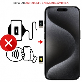 Reparar Carga inalámbrica NFC iPhone 15 Pro